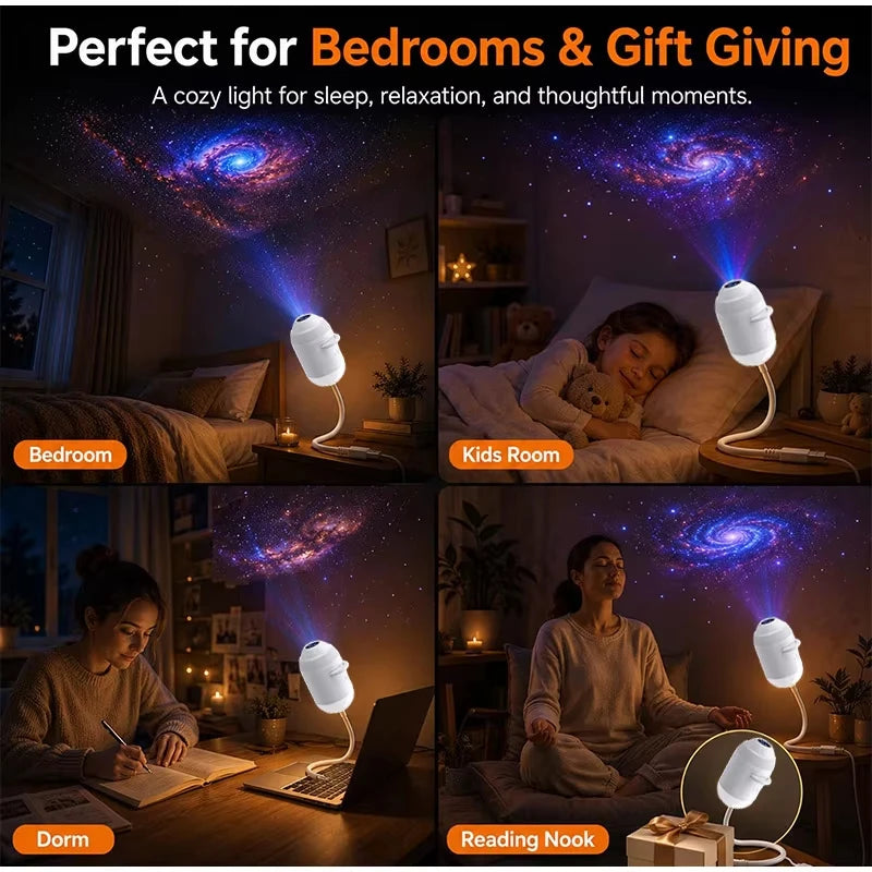 CosmoGlow™ Cosmic Sky Projector