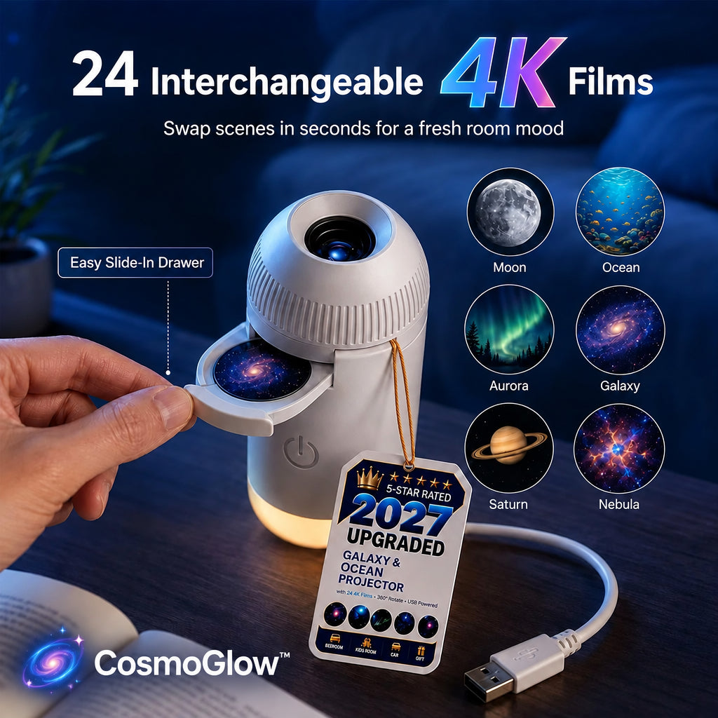CosmoGlow™ Cosmic Sky Projector