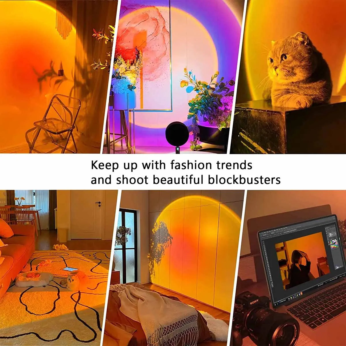 CosmoGlow™ Sunset Glow Lamp V 2.0