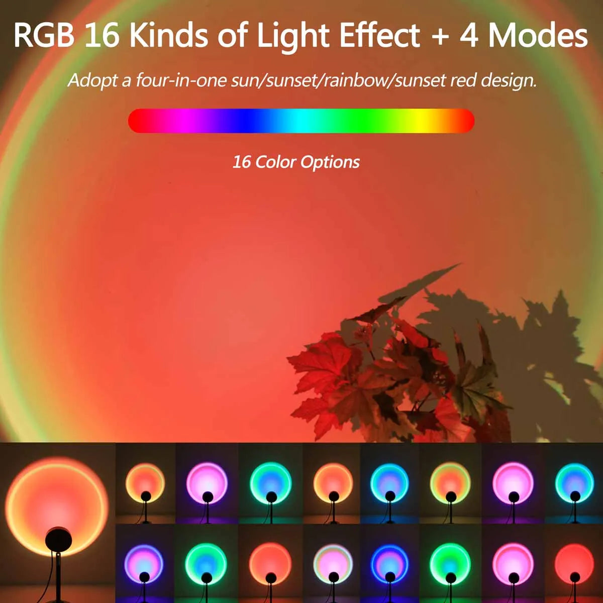 CosmoGlow™ Sunset Glow Lamp V 2.0