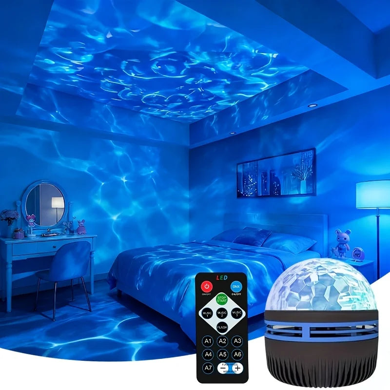 🌊 CosmoGlow™ Ocean Star Projector